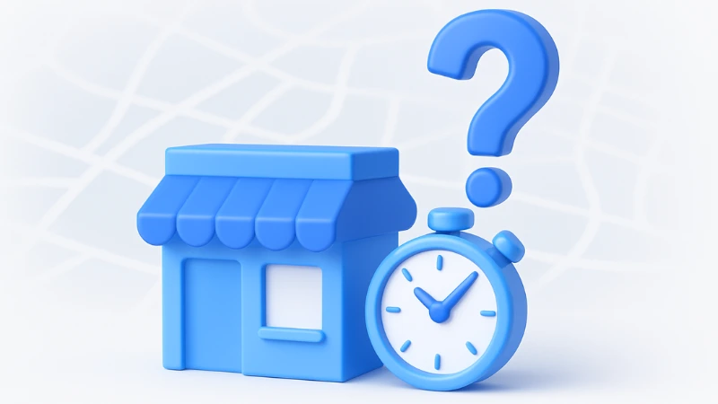 Cronómetro y gráfico descendente sobre un mapa