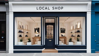 Tienda física con escaparate en la Comunidad de Madrid